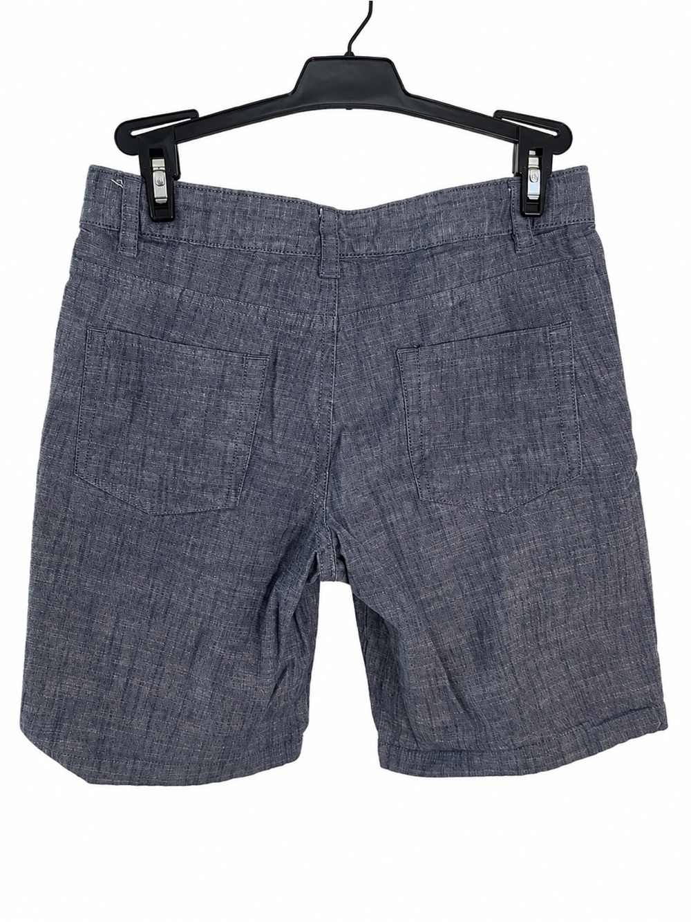 Cat & Jack Chambray Blue Flat Front Kids Shorts - Picture 2 of 4